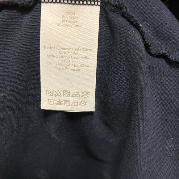 Boden Womens Mabel Long Sleeve Navy Dress With Lock And Key Print Size 8 - Picture 8 of 9